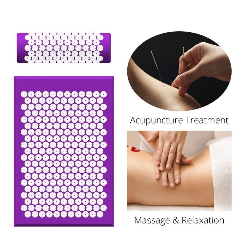 Acupressure Mat Factory - OEM Organic Foot Mat and Pillow Set