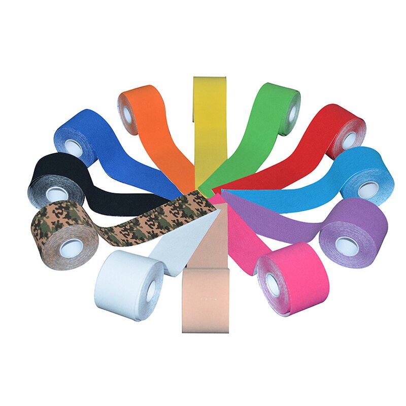 Muscle Tape Factory - OEM Skin-Breathable Strong Elasticity Cotton Tape