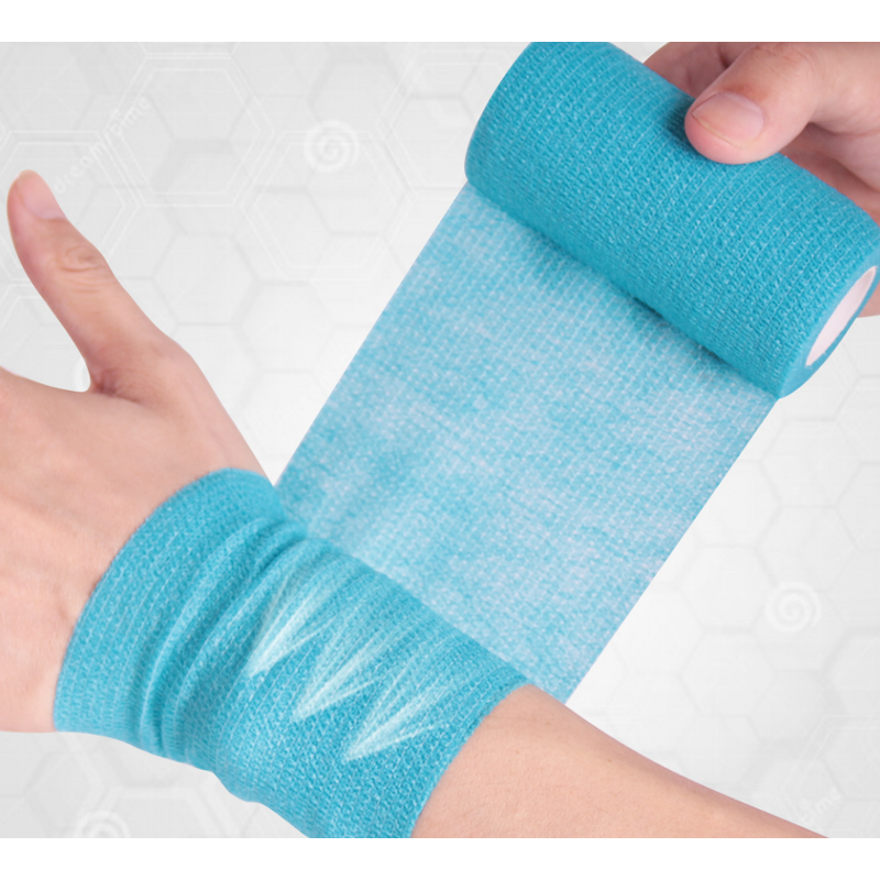 Sport Tape Supplier - OEM 4.5m Waterproof Self Adhesive Cohesive Bandage