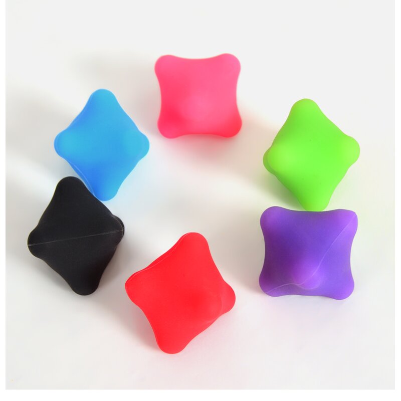 Hand Massage Ball Factory - OEM Silicone Palm Hexagonal Muscle Ball