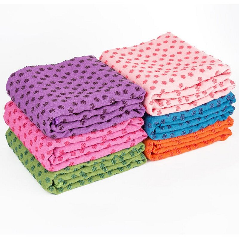 Yoga Towel Manufacturer - OEM Non Slip Grip Dots Microfiber Towel