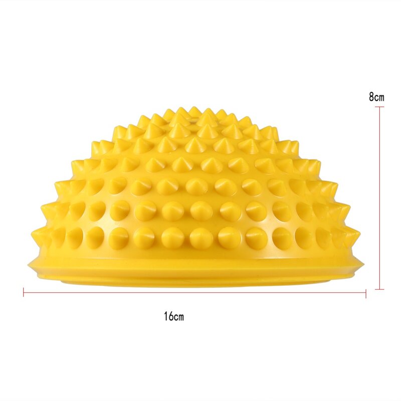 Foot Massage Ball Manufacturer - OEM Spiky Hemisphere Sole Balance Ball