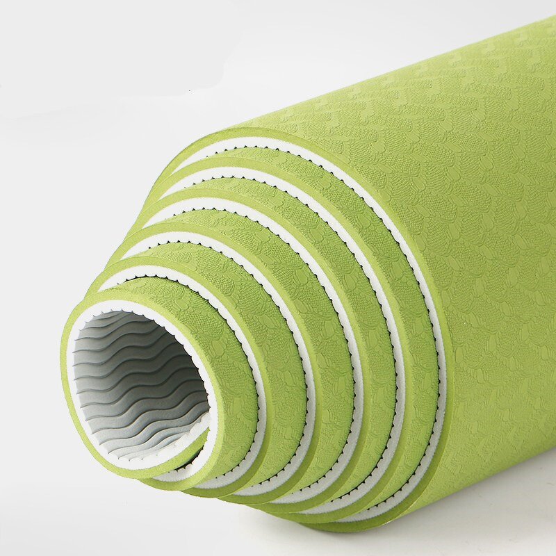 Yoga Mat Factory - OEM Eco-Friendly 6mm Rubber Pilates Mat