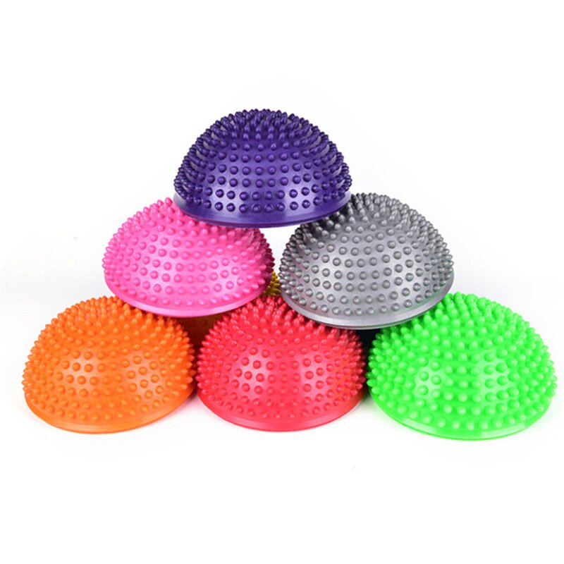 Foot Massage Ball Manufacturer - OEM Spiky Hemisphere Sole Balance Ball