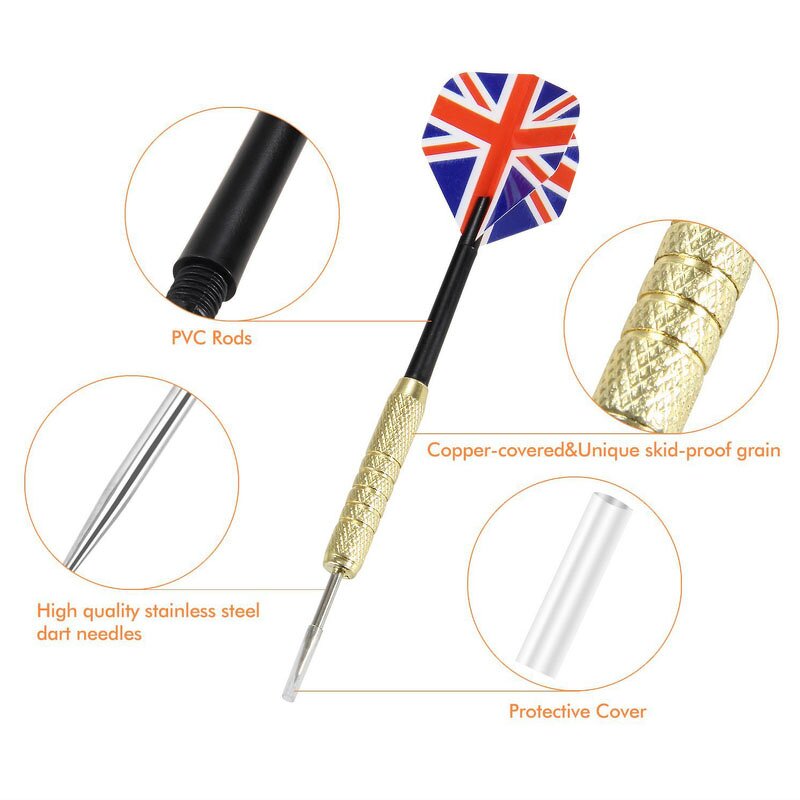 Steel Tip Darts Supplier - OEM 18 Gram Aluminum Shaft Flag Design