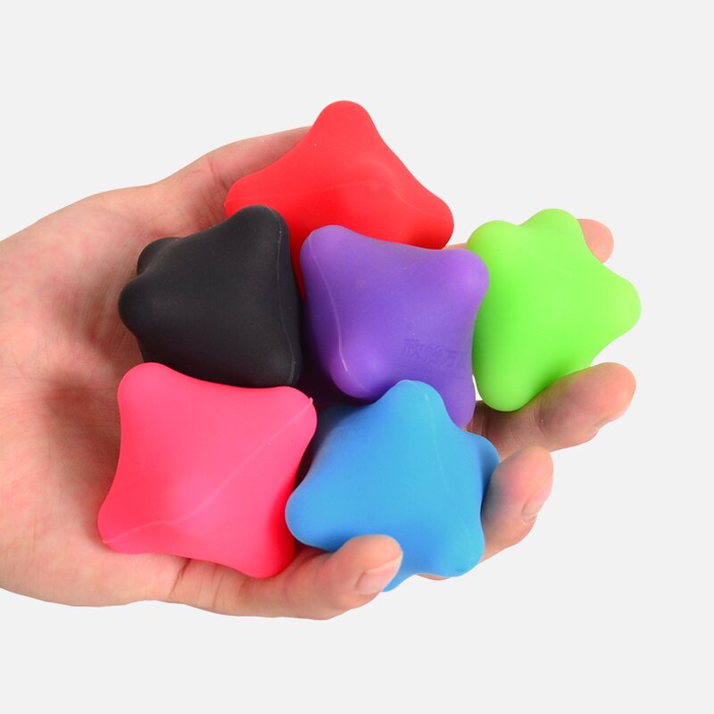 Hand Massage Ball Factory - OEM Silicone Palm Hexagonal Muscle Ball