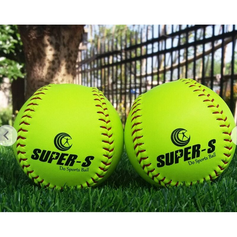 Softball Factory - OEM Custom Logo PU Cowhide Leather Sports Ball