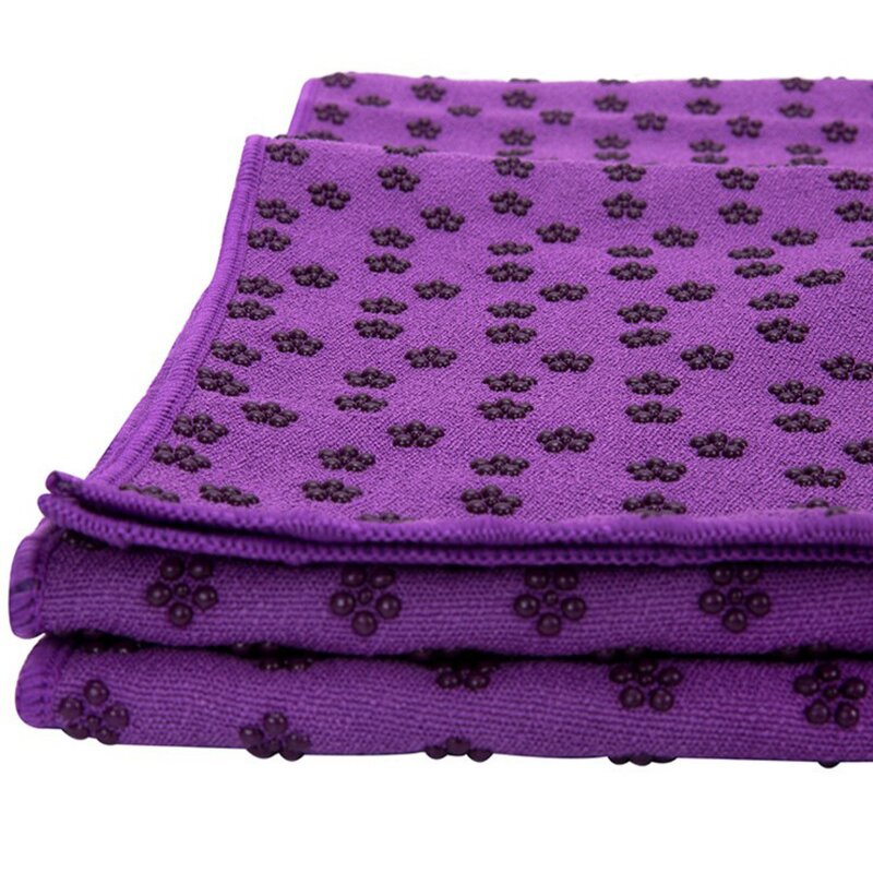 Yoga Towel Manufacturer - OEM Non Slip Grip Dots Microfiber Towel