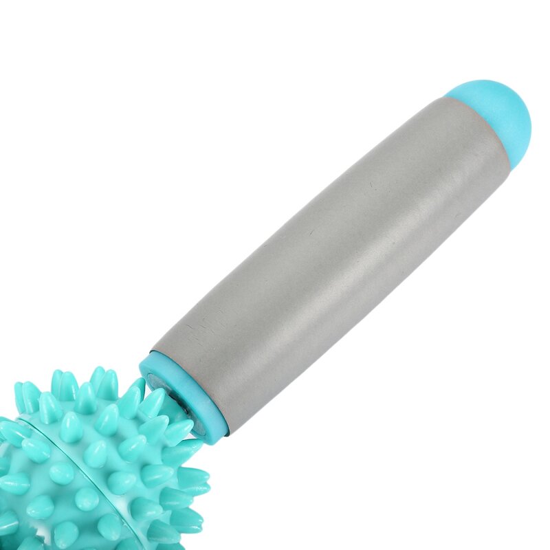 Massage Stick Factory - OEM 3 Spiny Ball Yoga Muscle Roller with Handle