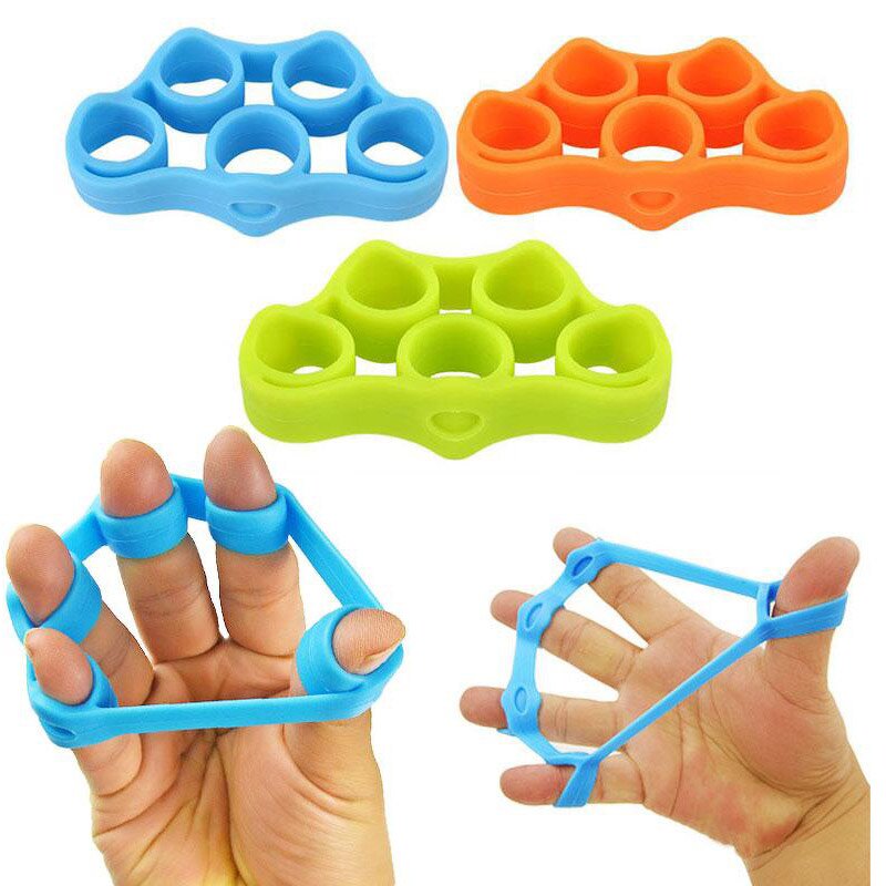 Hand Grip Strengthener Factory - OEM Silicone Finger Stretcher Exerciser