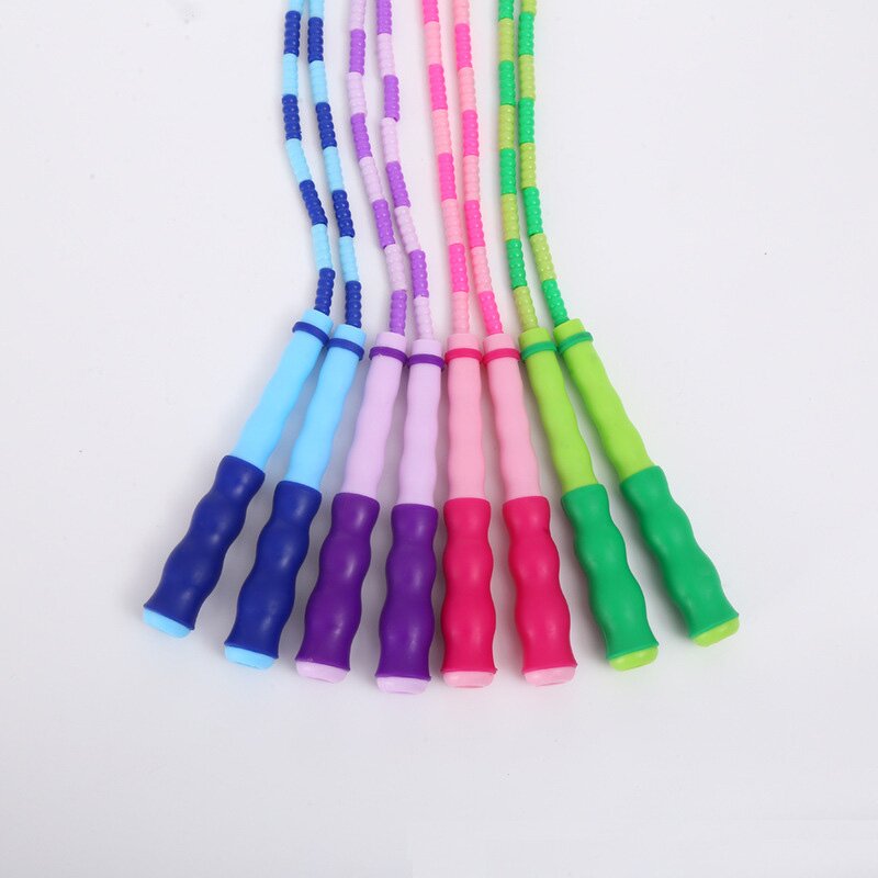 Kids Jump Rope Supplier - OEM Soft Beaded Adjustable Tangle-Free Rope
