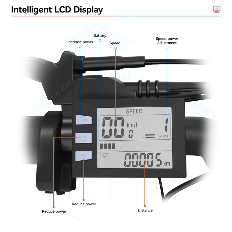 Electric Mountain Bicycle Manufacturer - OEM 2024 750W 48V 7 Speed