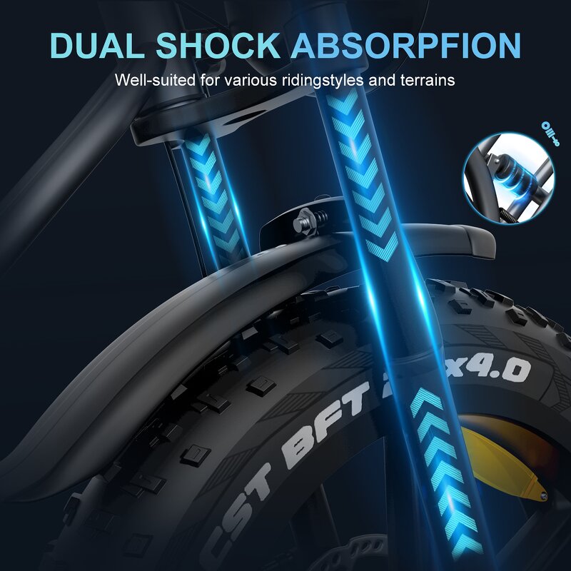 Used Electric Bike Factory - OEM Fat Tire Mountain Ebike EU US