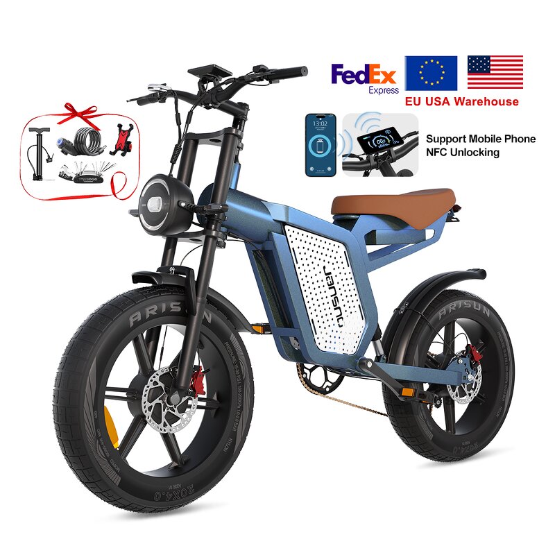 Long Range Ebike Factory - OEM 2024 1500W 48V Steel Fat Tire