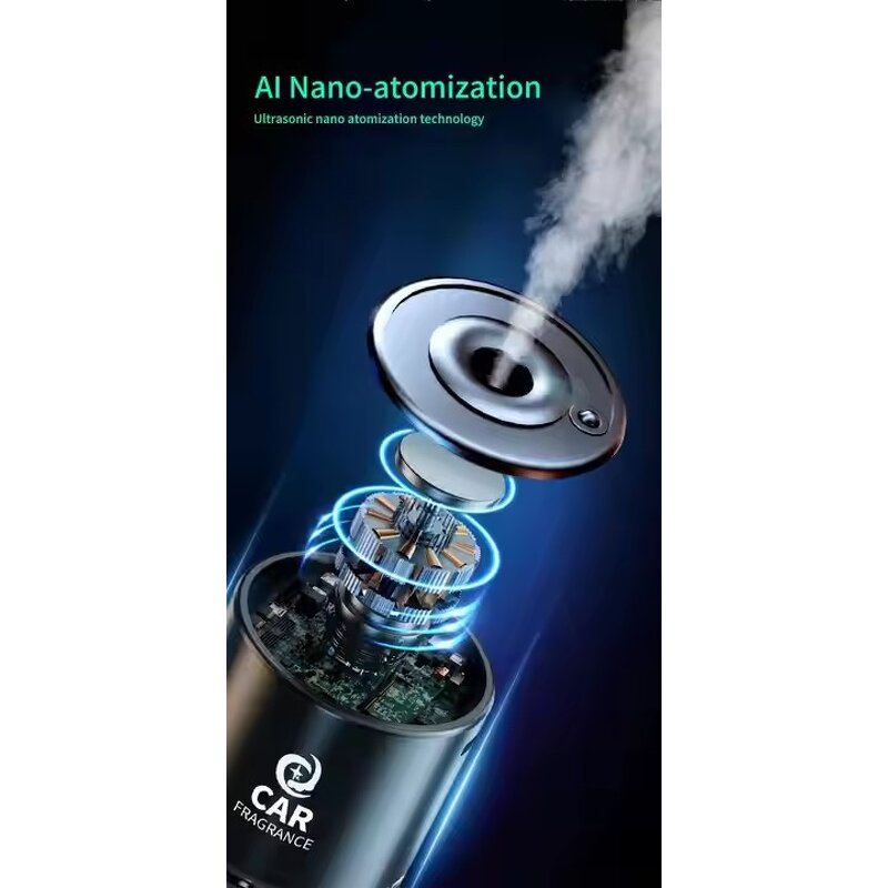 Car Aromatherapy Machine Factory - OEM 120 ml Automatic Spray Perfume