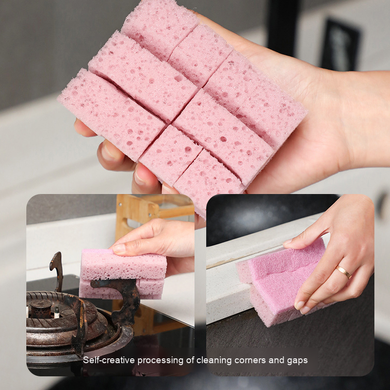 Cleaning Sponge Cloth Manufacturer - OEM High-Density Non-Stick Oil Sponge