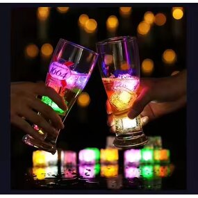LED Ice Cubes Manufacturer - OEM Reusable Induction Luminous Colorful Cubes