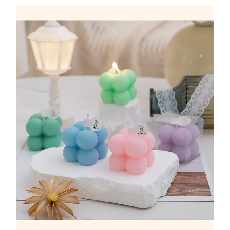 Scented Candle Manufacturer - OEM Wholesale Small Creative Soy Wax Cube