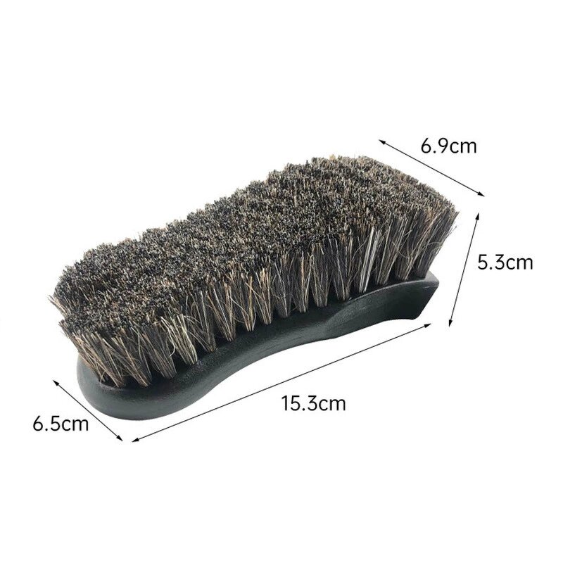 Car Cleaning Brush Supplier - OEM Custom Logo Plastic Handle Detailing Brush
