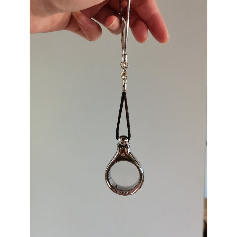 Car Freshener Supplier - OEM Elegant Glass Rearview Pendant Perfume