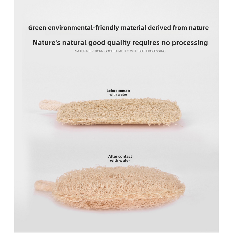 Eco-Friendly Sponge Factory - OEM Double-Layer Soft Loofah Dish Sponge