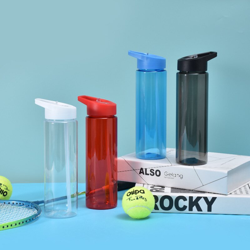 Travel Sport Bottle Factory - OEM Custom Logo 700ml Flip Top Straw Bottle