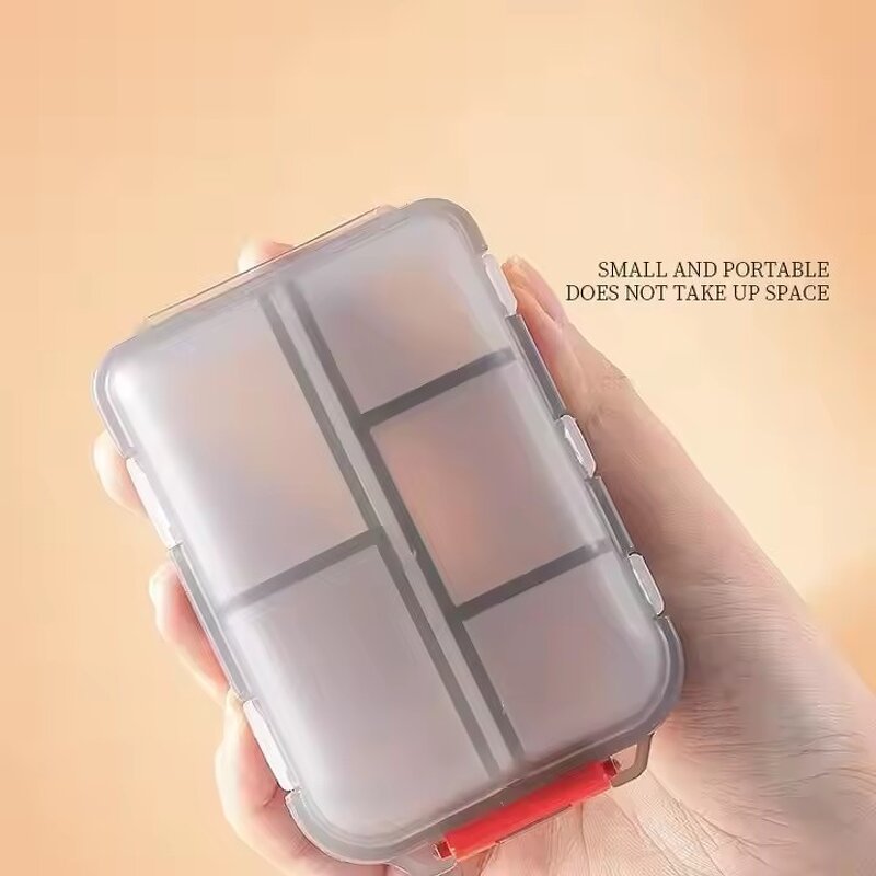 Pill Box Factory - OEM Multifunction 10 Grids Medicine Organizer Case
