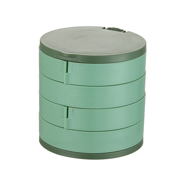 Jewelry Box Manufacturer - OEM Modern 360° Rotating Multi-Layer Rack