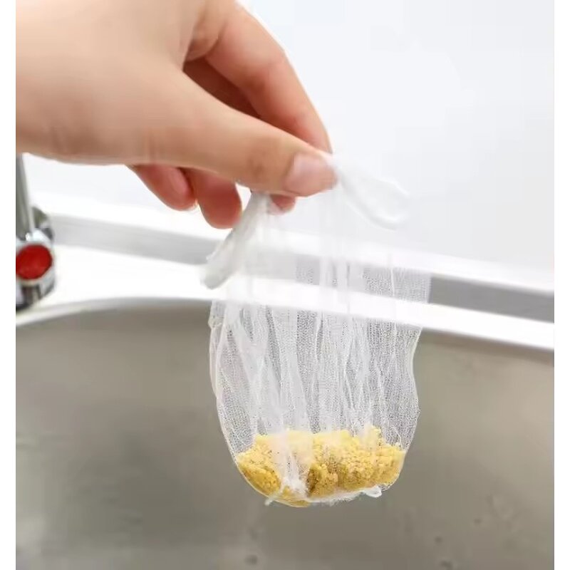 Sink Filter Manufacturer - OEM Portable 100pcs Disposable Mesh Filters