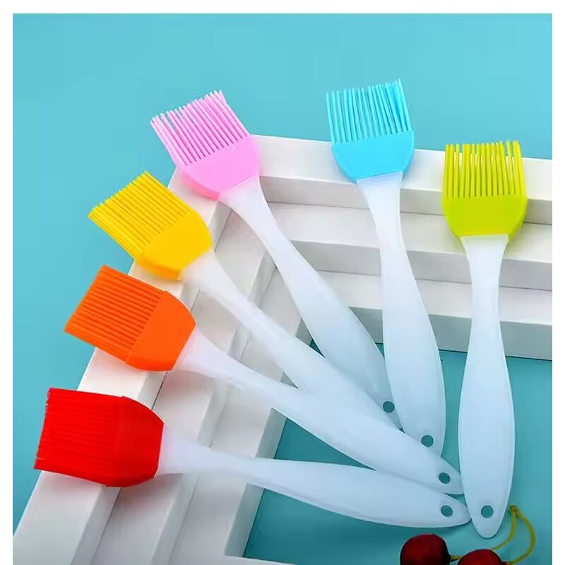 BBQ Oil Brush Supplier - OEM Heat Resistant Silicone Basting Brush Set