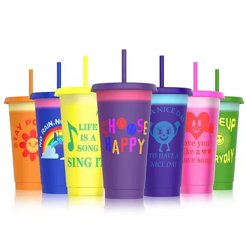 Reusable Tumbler Supplier - OEM Set of 10 BPA-Free PP Water Bottles