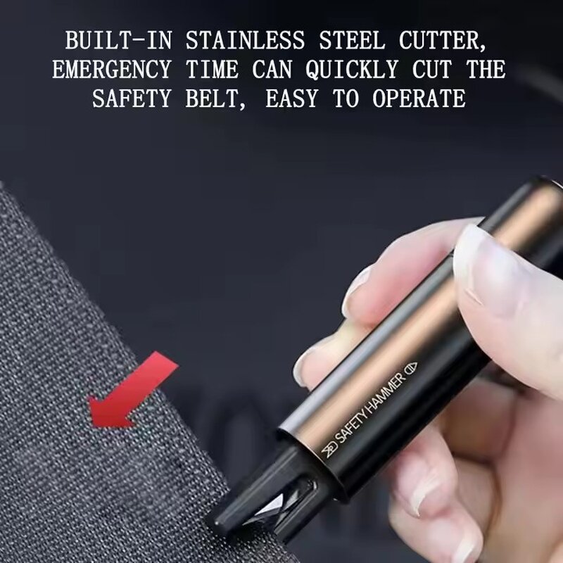 Emergency Escape Hammer Supplier - OEM Auto Silver Window Breaker Tool