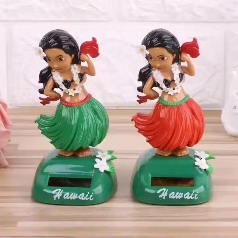 Solar Hula Girl Factory - OEM Hot Sale Dashboard Dancing Doll Decor