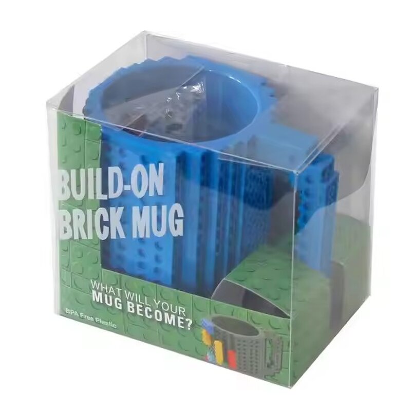 DIY Plastic Cups Manufacturer - OEM New Products 2025 Building Blocks Drinkware