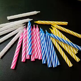 Spiral Candle Set Supplier - OEM Promotional Gift Craft Paraffin Candle