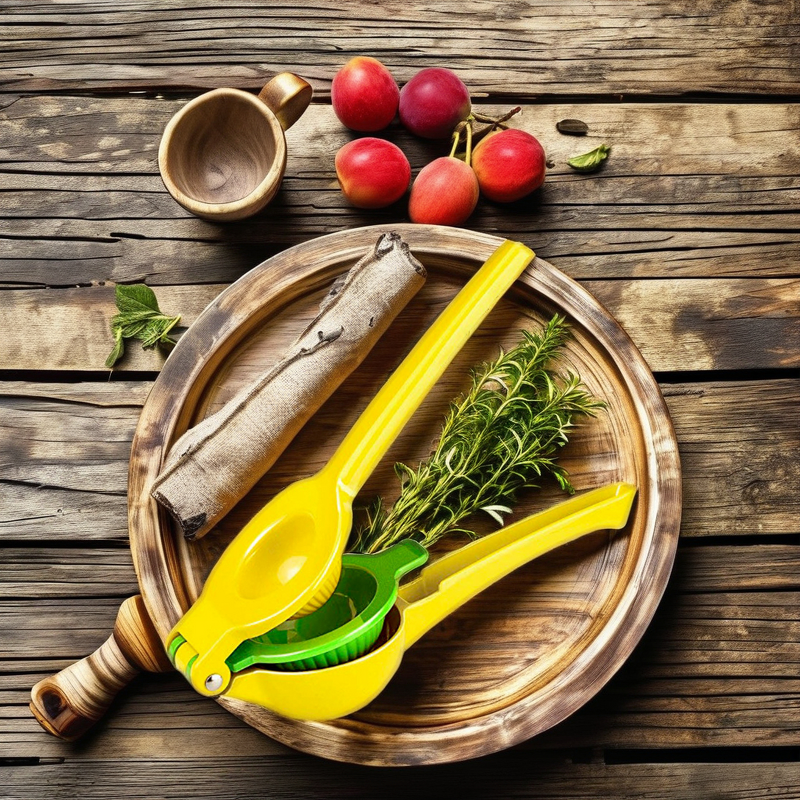 Lemon Juicer Manufacturer - OEM Aluminium Alloy 2 in 1 Handheld Press