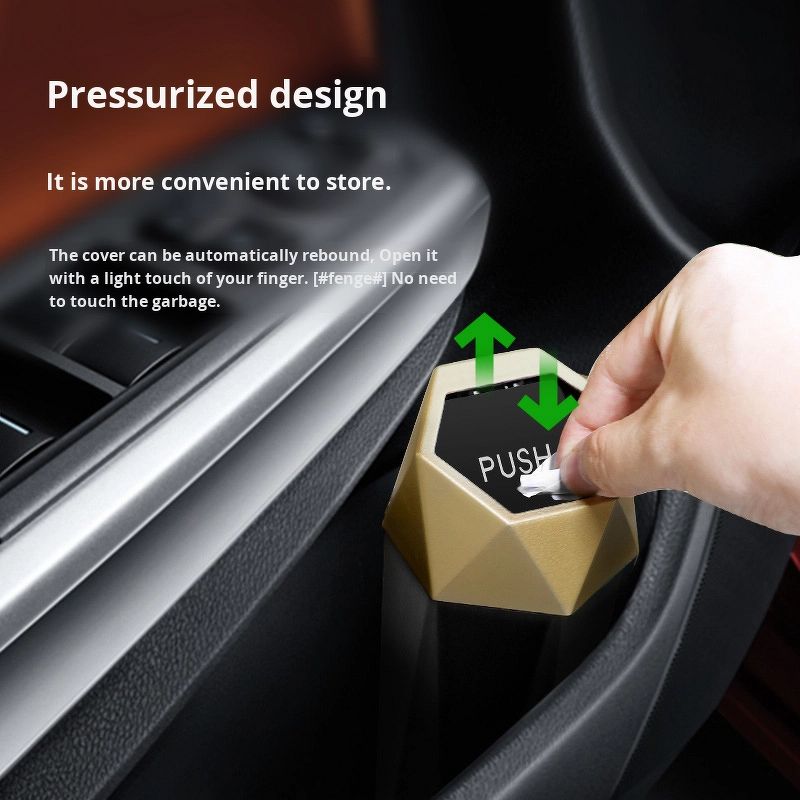 Mini Car Trash Can Factory - OEM Cup Holder Desktop Storage Box Organizer
