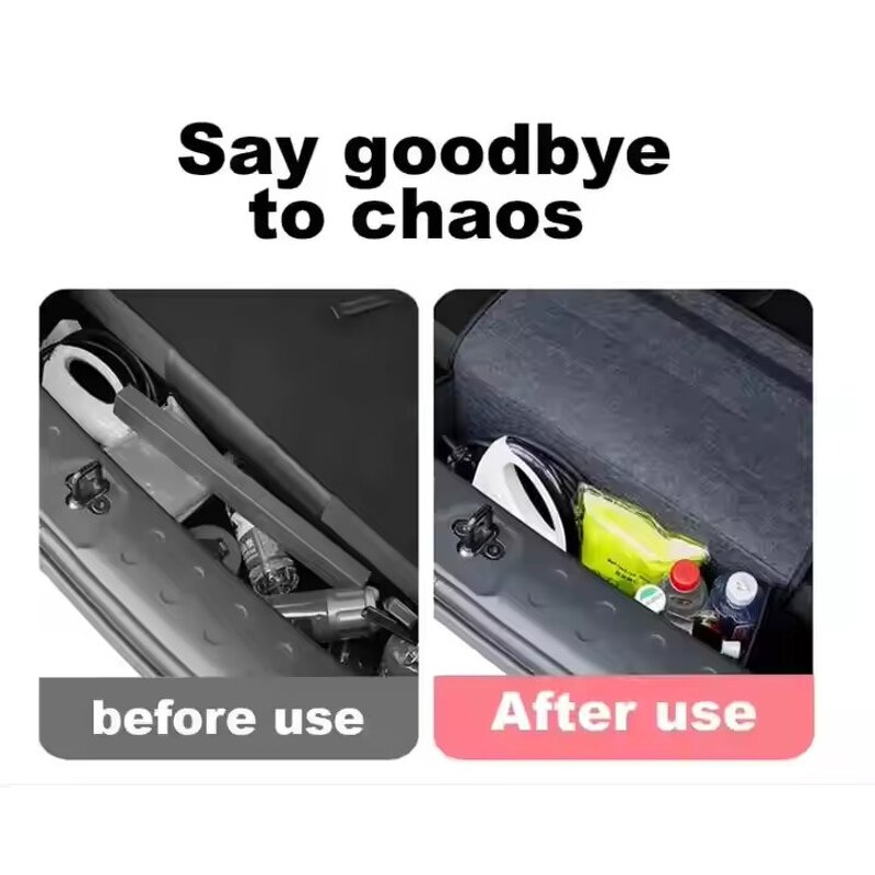 Car Trunk Bag Manufacturer - OEM Customized Logo Felt Foldable Organizer