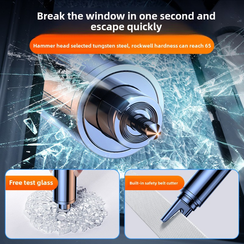 Emergency Tool Kit Manufacturer - OEM 2-in-1 Hammer & Seat Belt Cutter