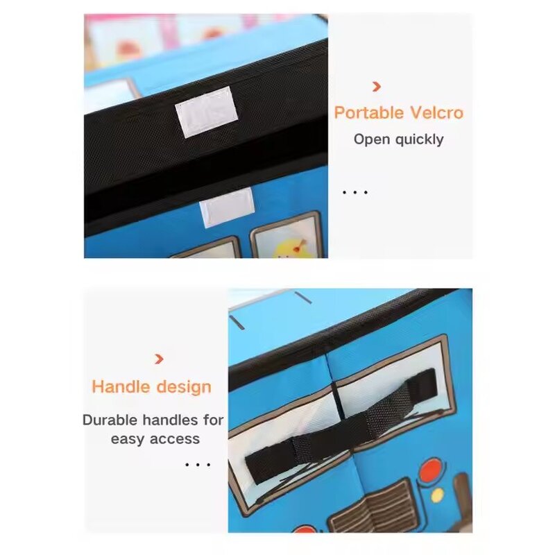 Children Organizer Box Manufacturer - OEM Rectangle Foldable Non-woven Bin