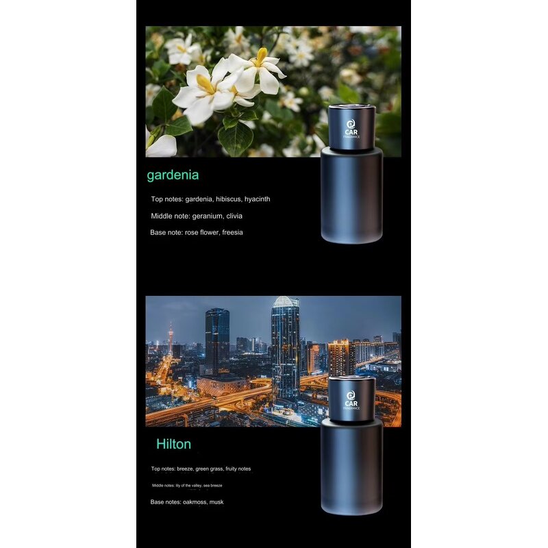 Smart Car Freshener Manufacturer - OEM Luxury Glass Bottle Fragrance Spray