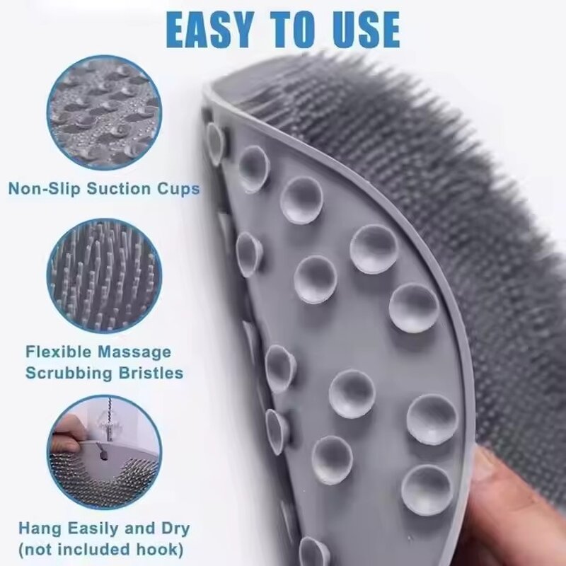 Foot Massager Mat Supplier - OEM Water Proof TPR Pads Shower Cleaner