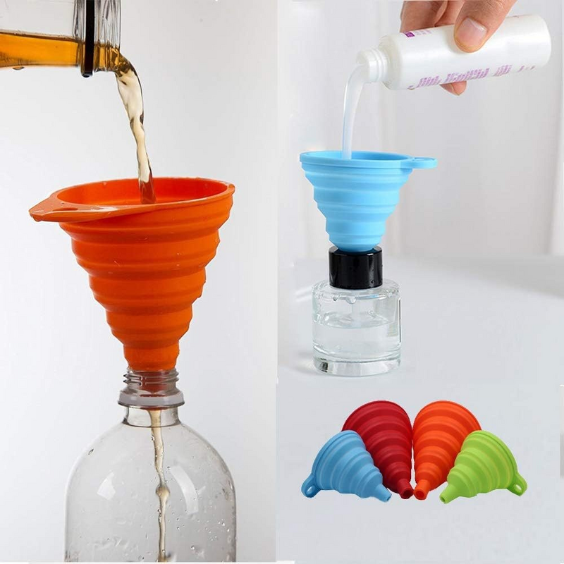 Silicone Funnel Factory - OEM Best-Selling Food Grade Collapsible Funnel