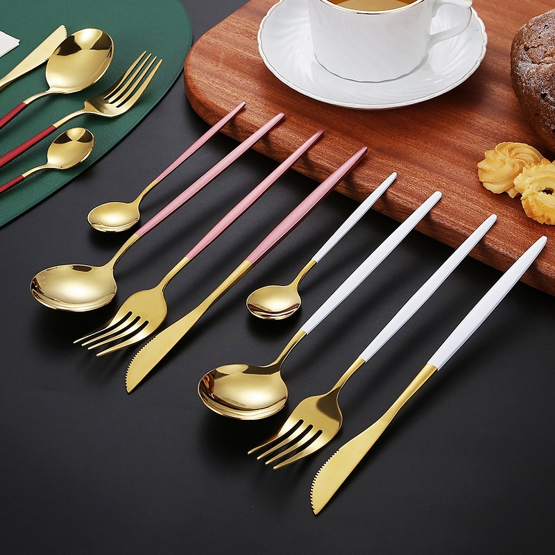 Cutlery Set Manufacturer - OEM European Style Wedding Knife Fork Spoon