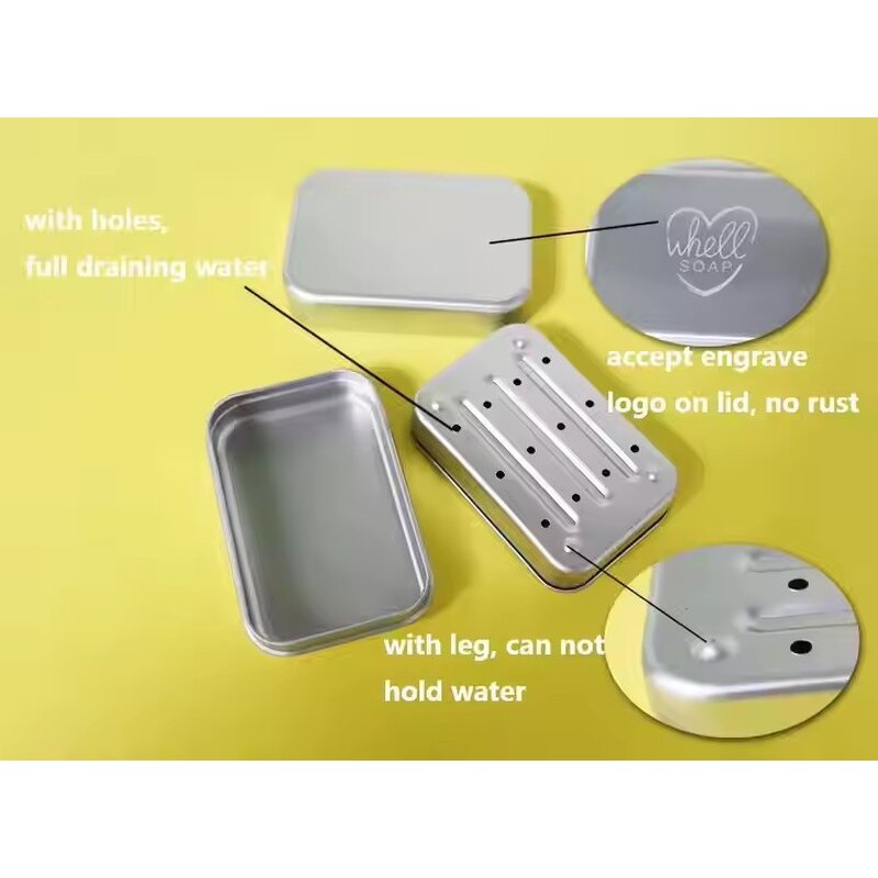Travel Soap Box Manufacturer - OEM Customized Aluminum Tin Three-Layer Box