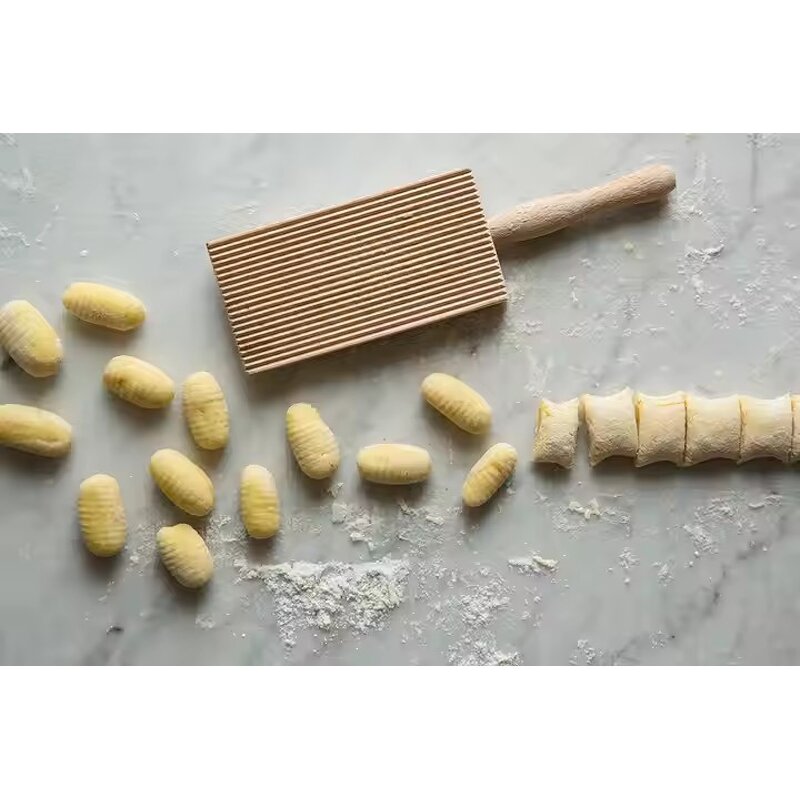 Handmade Gnocchi Board Supplier - OEM Small Wooden Pasta Butter Stripper