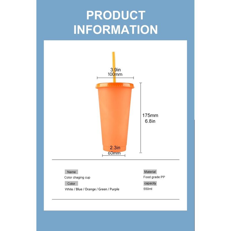 Reusable Tumbler Supplier - OEM Set of 10 BPA-Free PP Water Bottles