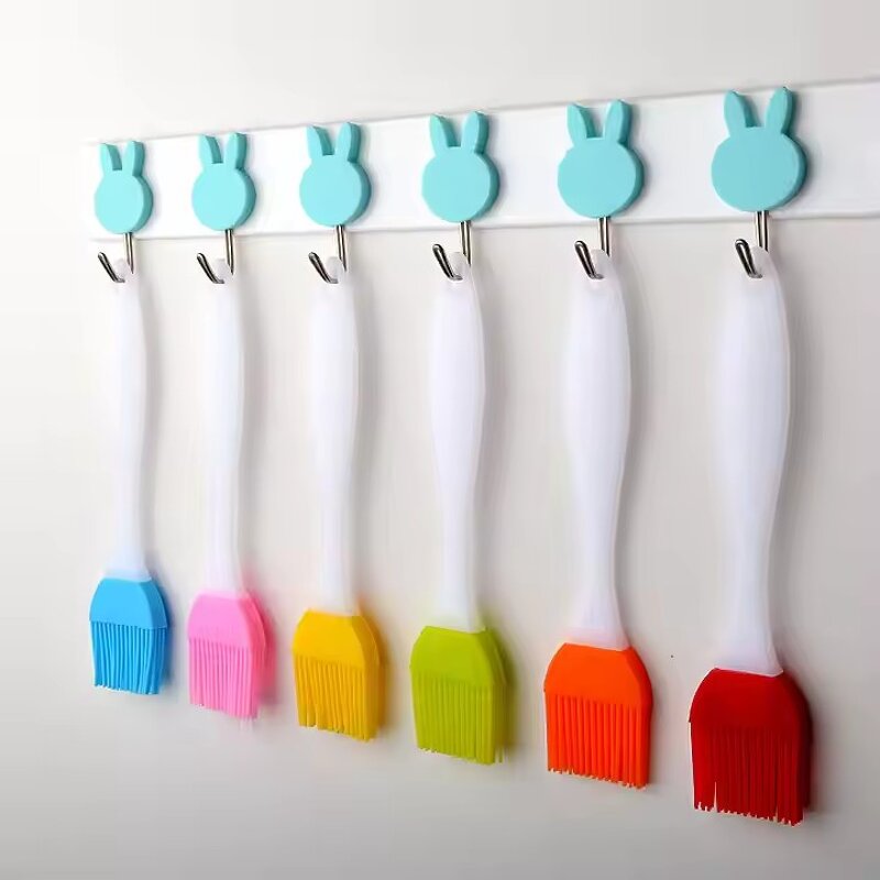 BBQ Oil Brush Supplier - OEM Heat Resistant Silicone Basting Brush Set