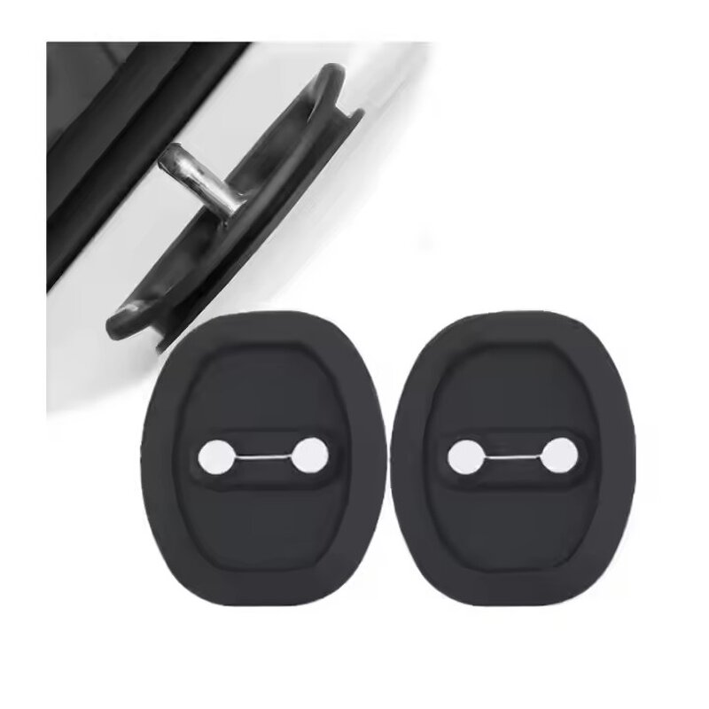 Door Lock Cover Supplier - OEM 4 Pcs Silicone Shock Absorption Pads