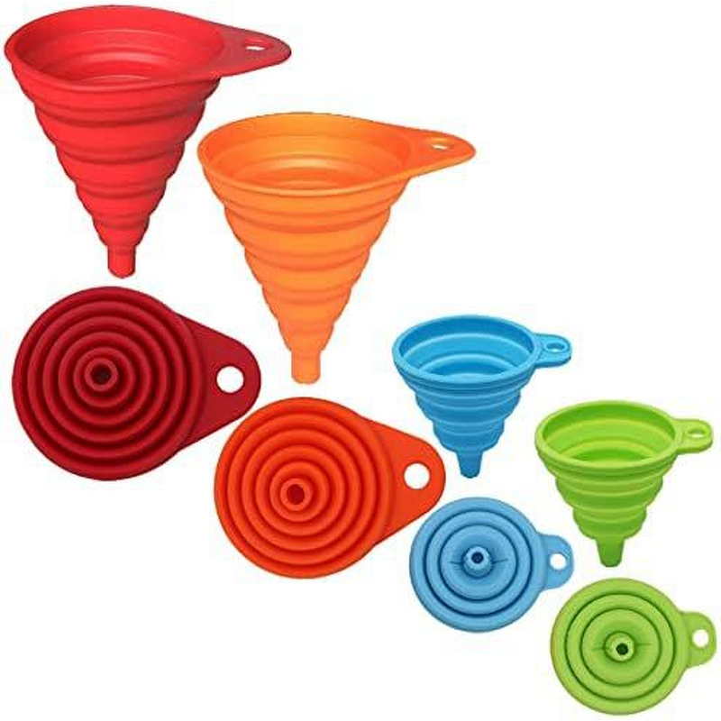 Silicone Funnel Factory - OEM Best-Selling Food Grade Collapsible Funnel